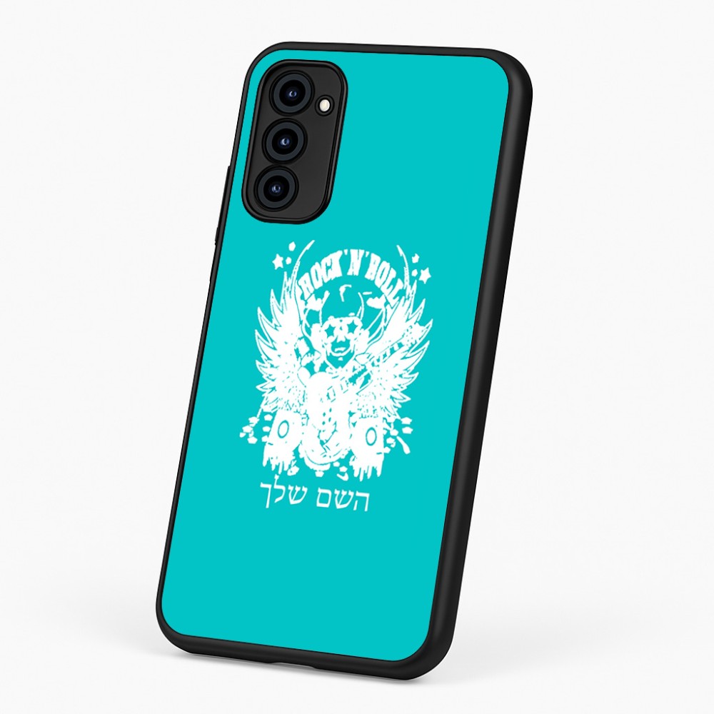 כיסוי בעיצוב אישי עם השם שלך לדגם - Motorola G96 בעיצוב רוקנרול
