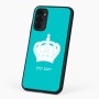 כיסוי בעיצוב אישי עם השם שלך לדגם - Motorola G96 בעיצוב כתר מלכותי