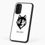 כיסוי בעיצוב אישי עם השם שלך לדגם - Motorola G96 בעיצוב זאב