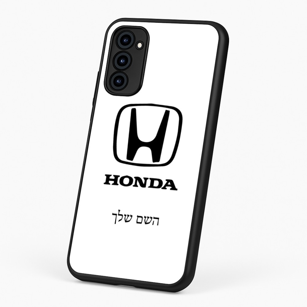 כיסוי בעיצוב אישי עם השם שלך לדגם - Motorola G96 בעיצוב הונדה 2