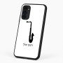 כיסוי בעיצוב אישי עם השם שלך לדגם - Motorola G96 בעיצוב סקסופון