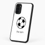 כיסוי בעיצוב אישי עם השם שלך לדגם - Motorola G96 בעיצוב כדורגל כדור כדורגל