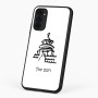 כיסוי בעיצוב אישי עם השם שלך לדגם - Motorola G96 בעיצוב פגודה - יפן