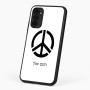 כיסוי בעיצוב אישי עם השם שלך לדגם - Motorola G96 בעיצוב סמל השלום