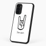 כיסוי בעיצוב אישי עם השם שלך לדגם - Motorola G96 בעיצוב יד סלע