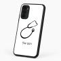 כיסוי בעיצוב אישי עם השם שלך לדגם - Motorola G96 בעיצוב סטטוסקופ רופא