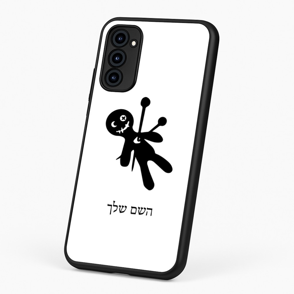 כיסוי בעיצוב אישי עם השם שלך לדגם - Motorola G96 בעיצוב וודו