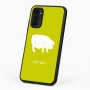 כיסוי בעיצוב אישי עם השם שלך לדגם - Motorola G96 בעיצוב חזיר
