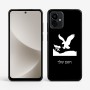 כיסוי בעיצוב אישי עם השם שלך לדגם - Motorola G96 בעיצוב נשר אמריקאי