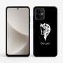 כיסוי בעיצוב אישי עם השם שלך לדגם - Motorola G96 בעיצוב ראש סוס