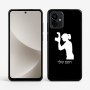 כיסוי בעיצוב אישי עם השם שלך לדגם - Motorola G96 בעיצוב צלמת - אישה