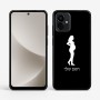 כיסוי בעיצוב אישי עם השם שלך לדגם - Motorola G96 בעיצוב אישה בהריון