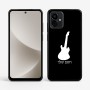 כיסוי בעיצוב אישי עם השם שלך לדגם - Motorola G96 בעיצוב גיטרה