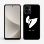 כיסוי בעיצוב אישי עם השם שלך לדגם - Motorola G96 בעיצוב אופנוע ים