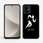 כיסוי בעיצוב אישי עם השם שלך לדגם - Motorola G96 בעיצוב רצים אולימפיים