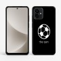 כיסוי בעיצוב אישי עם השם שלך לדגם - Motorola G96 בעיצוב כדורגל כדור כדורגל