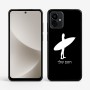 כיסוי בעיצוב אישי עם השם שלך לדגם - Motorola G96 בעיצוב גלישה - גלישה