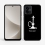 כיסוי בעיצוב אישי עם השם שלך לדגם - Motorola G96 בעיצוב נרגילה