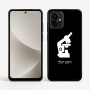 כיסוי בעיצוב אישי עם השם שלך לדגם - Motorola G96 בעיצוב מיקרוסקופ