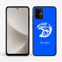 כיסוי בעיצוב אישי עם השם שלך לדגם - Motorola G96 בעיצוב ראש נשר