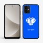 כיסוי בעיצוב אישי עם השם שלך לדגם - Motorola G96 בעיצוב ראש פיל