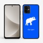 כיסוי בעיצוב אישי עם השם שלך לדגם - Motorola G96 בעיצוב פיל