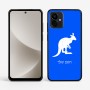 כיסוי בעיצוב אישי עם השם שלך לדגם - Motorola G96 בעיצוב קנגורו