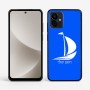 כיסוי בעיצוב אישי עם השם שלך לדגם - Motorola G96 בעיצוב סירה
