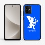 כיסוי בעיצוב אישי עם השם שלך לדגם - Motorola G96 בעיצוב קופידון