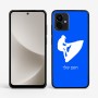 כיסוי בעיצוב אישי עם השם שלך לדגם - Motorola G96 בעיצוב אופנוע ים