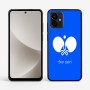כיסוי בעיצוב אישי עם השם שלך לדגם - Motorola G96 בעיצוב פינג פונג