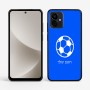 כיסוי בעיצוב אישי עם השם שלך לדגם - Motorola G96 בעיצוב כדורגל כדור כדורגל