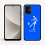 כיסוי בעיצוב אישי עם השם שלך לדגם - Motorola G96 בעיצוב שחקן כדורגל