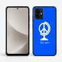 כיסוי בעיצוב אישי עם השם שלך לדגם - Motorola G96 בעיצוב גלובוסי שלום