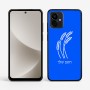 כיסוי בעיצוב אישי עם השם שלך לדגם - Motorola G96 בעיצוב חיטה גלית זהב