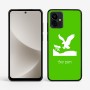 כיסוי בעיצוב אישי עם השם שלך לדגם - Motorola G96 בעיצוב נשר אמריקאי