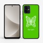 כיסוי בעיצוב אישי עם השם שלך לדגם - Motorola G96 בעיצוב פרפר
