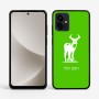 כיסוי בעיצוב אישי עם השם שלך לדגם - Motorola G96 בעיצוב צבי