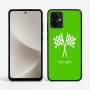 כיסוי בעיצוב אישי עם השם שלך לדגם - Motorola G96 בעיצוב דגל המירוץ