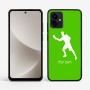 כיסוי בעיצוב אישי עם השם שלך לדגם - Motorola G96 בעיצוב שחקן פינג פונג