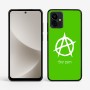 כיסוי בעיצוב אישי עם השם שלך לדגם - Motorola G96 בעיצוב אנרכיה