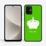 כיסוי בעיצוב אישי עם השם שלך לדגם - Motorola G96 בעיצוב כתר מלכותי