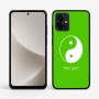 כיסוי בעיצוב אישי עם השם שלך לדגם - Motorola G96 בעיצוב סמל יינג יאנג