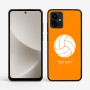 כיסוי בעיצוב אישי עם השם שלך לדגם - Motorola G96 בעיצוב כדור כדורעף