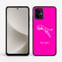 כיסוי בעיצוב אישי עם השם שלך לדגם - Motorola G96 בעיצוב פומה