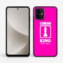כיסוי בעיצוב אישי עם השם שלך לדגם - Motorola G96 בעיצוב שחמט