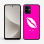 כיסוי בעיצוב אישי עם השם שלך לדגם - Motorola G96 בעיצוב שפתיים - נשיקה