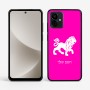 כיסוי בעיצוב אישי עם השם שלך לדגם - Motorola G96 בעיצוב מזלות - אריה