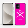 כיסוי בעיצוב אישי עם השם שלך לדגם - Motorola G96 בעיצוב כדור בסיס