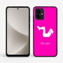 כיסוי בעיצוב אישי עם השם שלך לדגם - Motorola G96 בעיצוב אישה מתאמנת